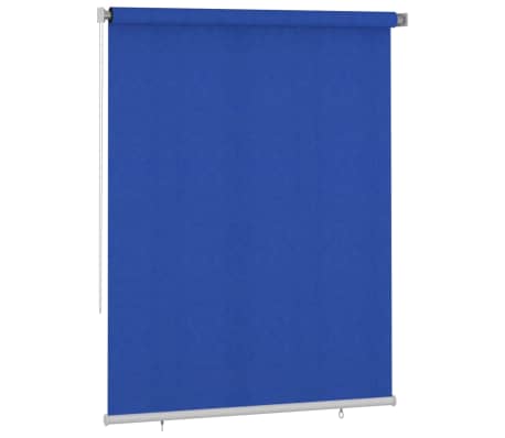 vidaXL Außenrollo 180x230 cm Blau HDPE