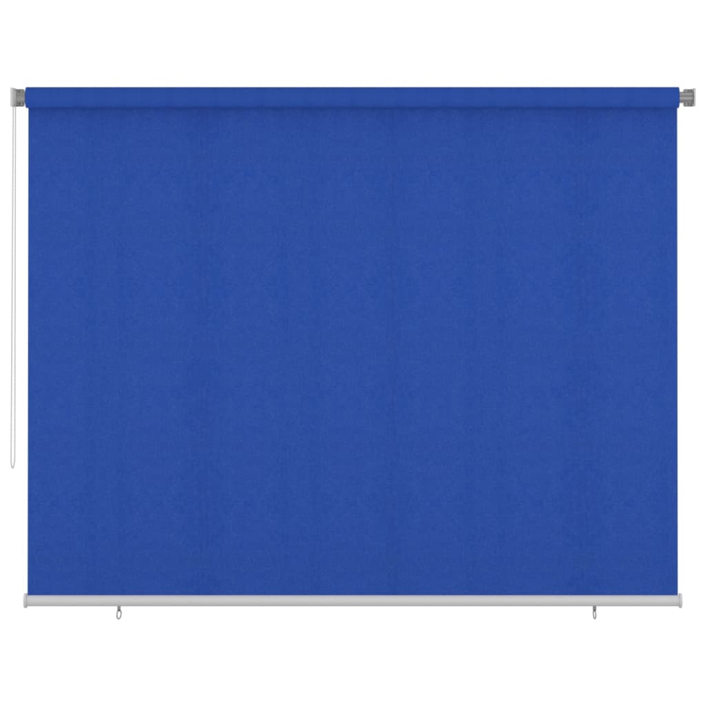 vidaXL Jaluzea tip rulou de exterior, albastru, 300×230 cm, HDPE