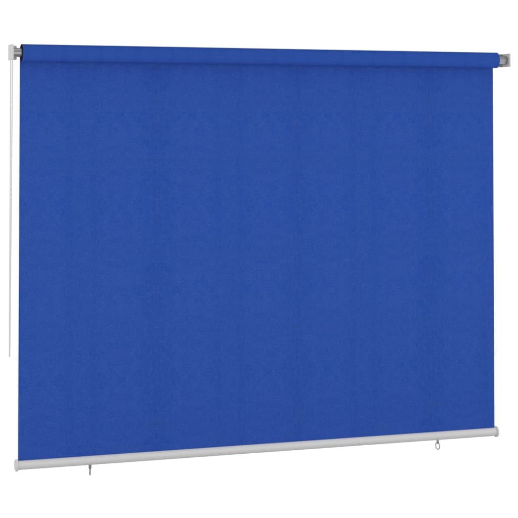 

vidaXL Rolgordijn voor buiten 300x230 cm HDPE blauw