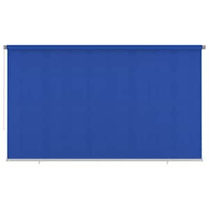 Zunanje rolo senčilo 400x230 cm modro HDPE