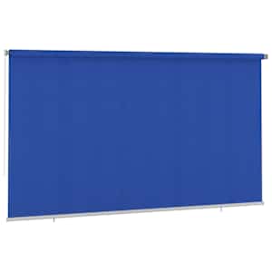 vidaXL Lauko roletas, mėlynos spalvos, 400x230cm, HDPE