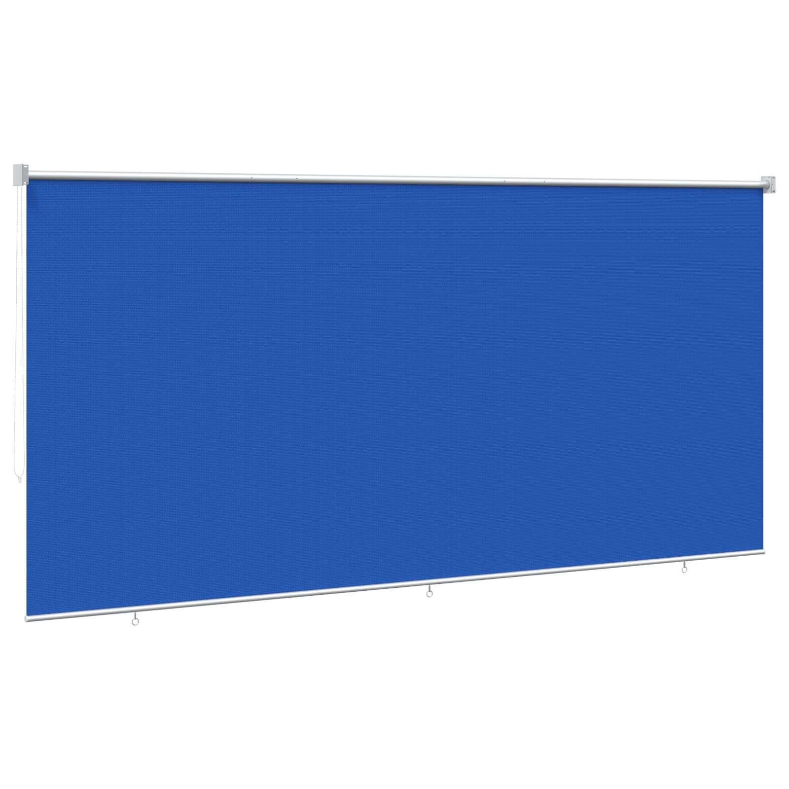 vidaXL Außenrollo 405 (B)x230 (H) cm Blau HDPE – Bild 5