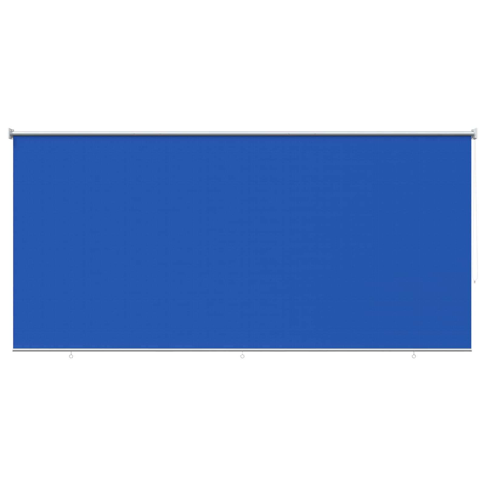 vidaXL Rolgordijn voor buiten 405(B)x230(H) cm HDPE blauw, foto 3
