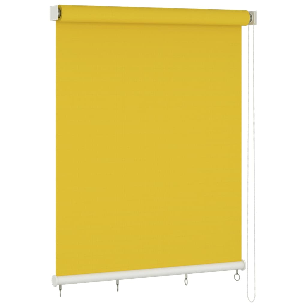 vidaXL Jaluzea tip rulou de exterior, galben, 220x140 cm