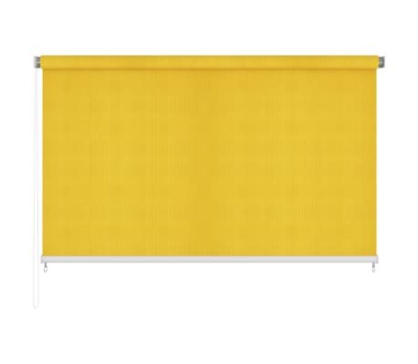 vidaXL Store roulant d'extérieur 240x140 cm Jaune