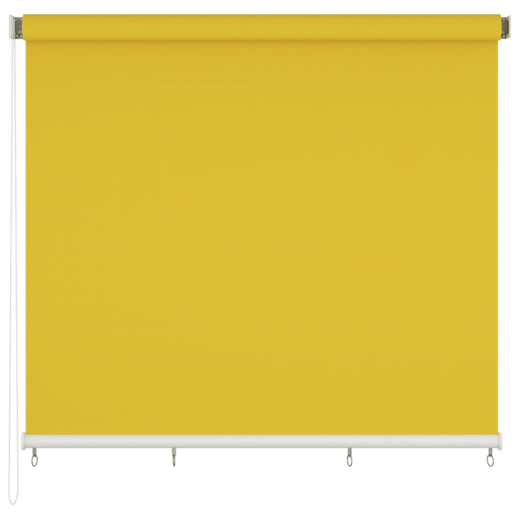 vidaXL Persiana enrollable de exterior 300x140 cm amarillo
