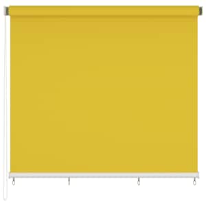 vidaXL Lauko roletas, 300x140cm, geltonos spalvos