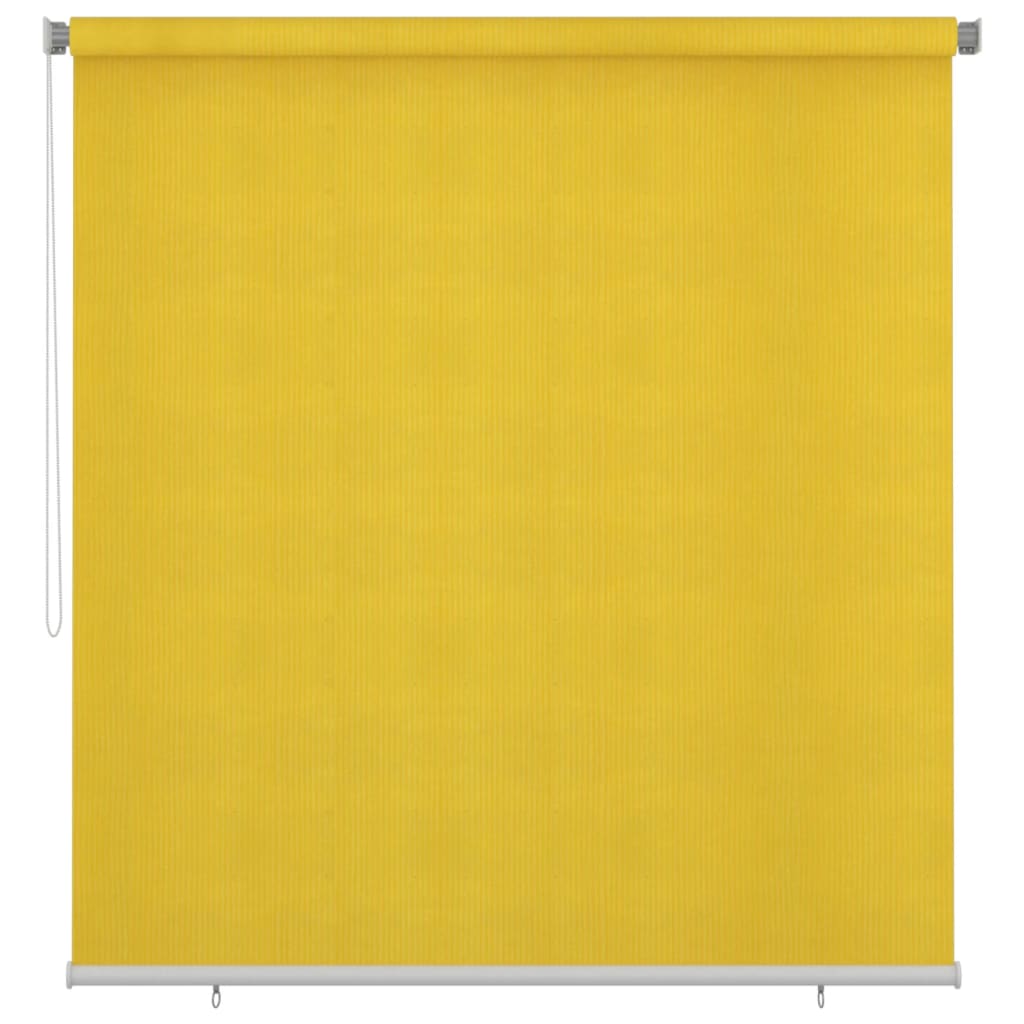 vidaXL Jaluzea tip rulou de exterior, 220x230 cm, galben