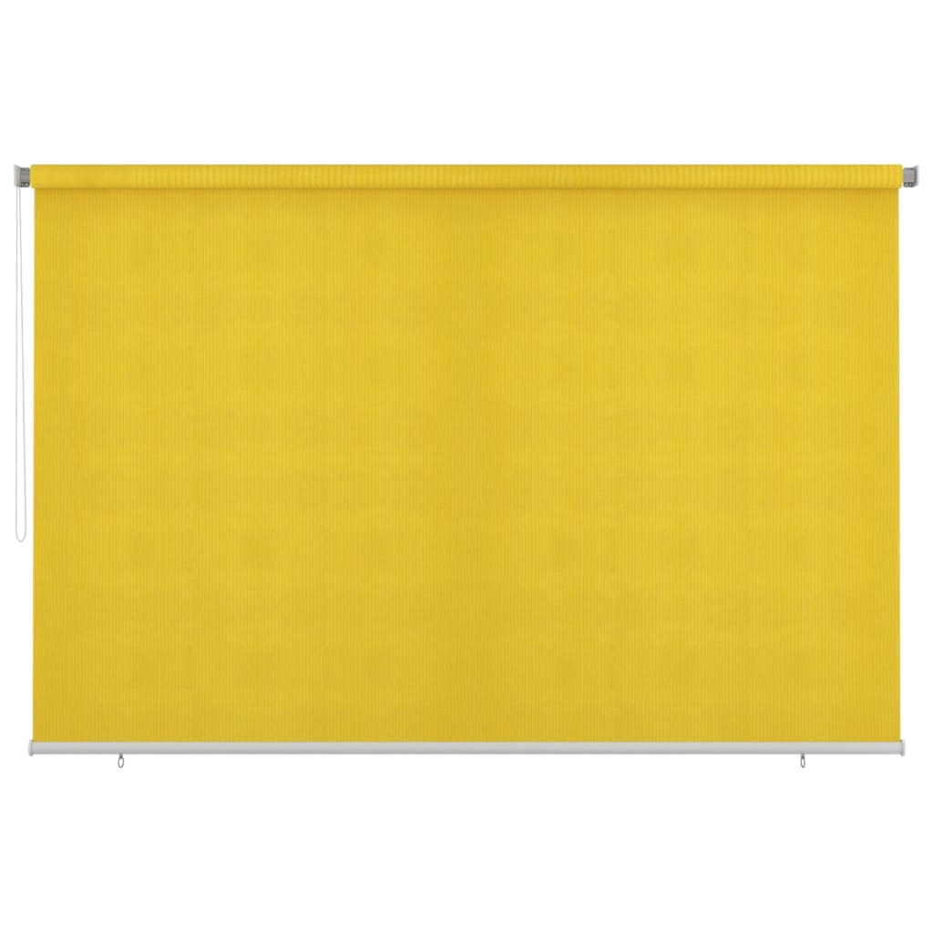 vidaXL sárga kültéri sötétítő roló 350 x 230 cm