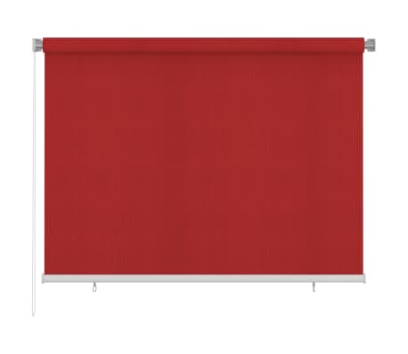 vidaXL Lauko roletas, raudonos spalvos, 200x140cm