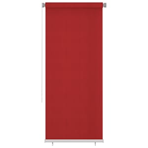 vidaXL Lauko roletas, raudonos spalvos, 100x230cm