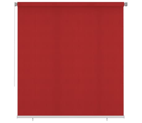 vidaXL Store roulant d'extérieur 220x230 cm Rouge