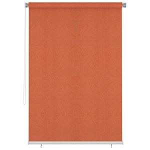 vidaXL Lauko roletas, oranžinės spalvos, 160x230cm