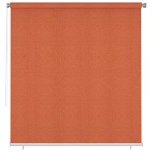 vidaXL Lauko roletas, oranžinės spalvos, 220x230cm