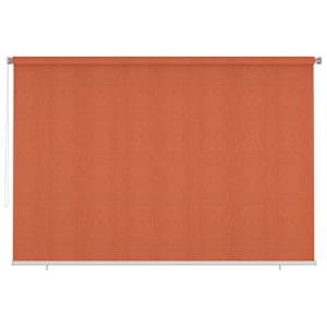 vidaXL Lauko roletas, oranžinės spalvos, 350x230cm