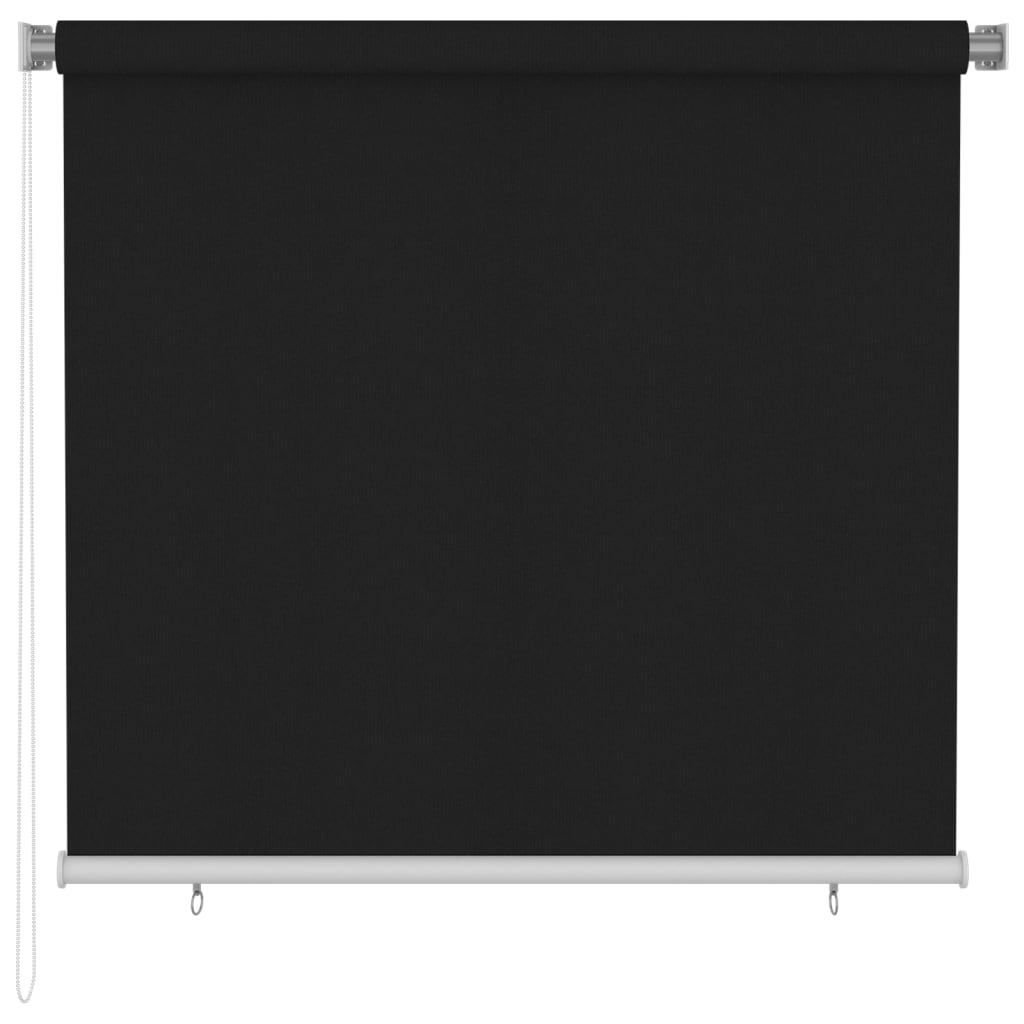 

vidaXL Rolgordijn voor buiten 160x140 cm zwart