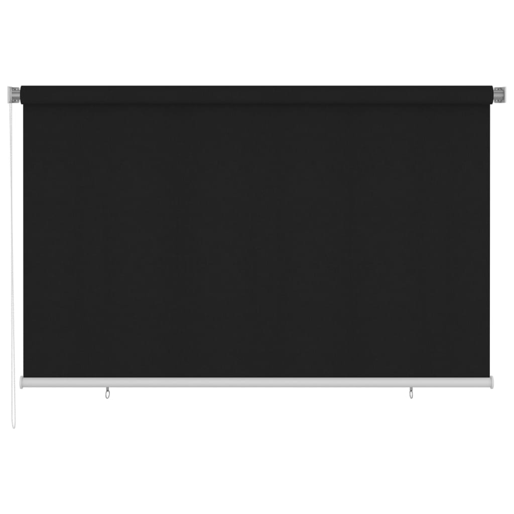 

vidaXL Rolgordijn voor buiten 240x140 cm zwart