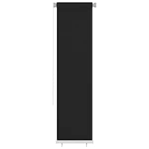 Zunanje rolo senčilo 60x230 cm črno HDPE