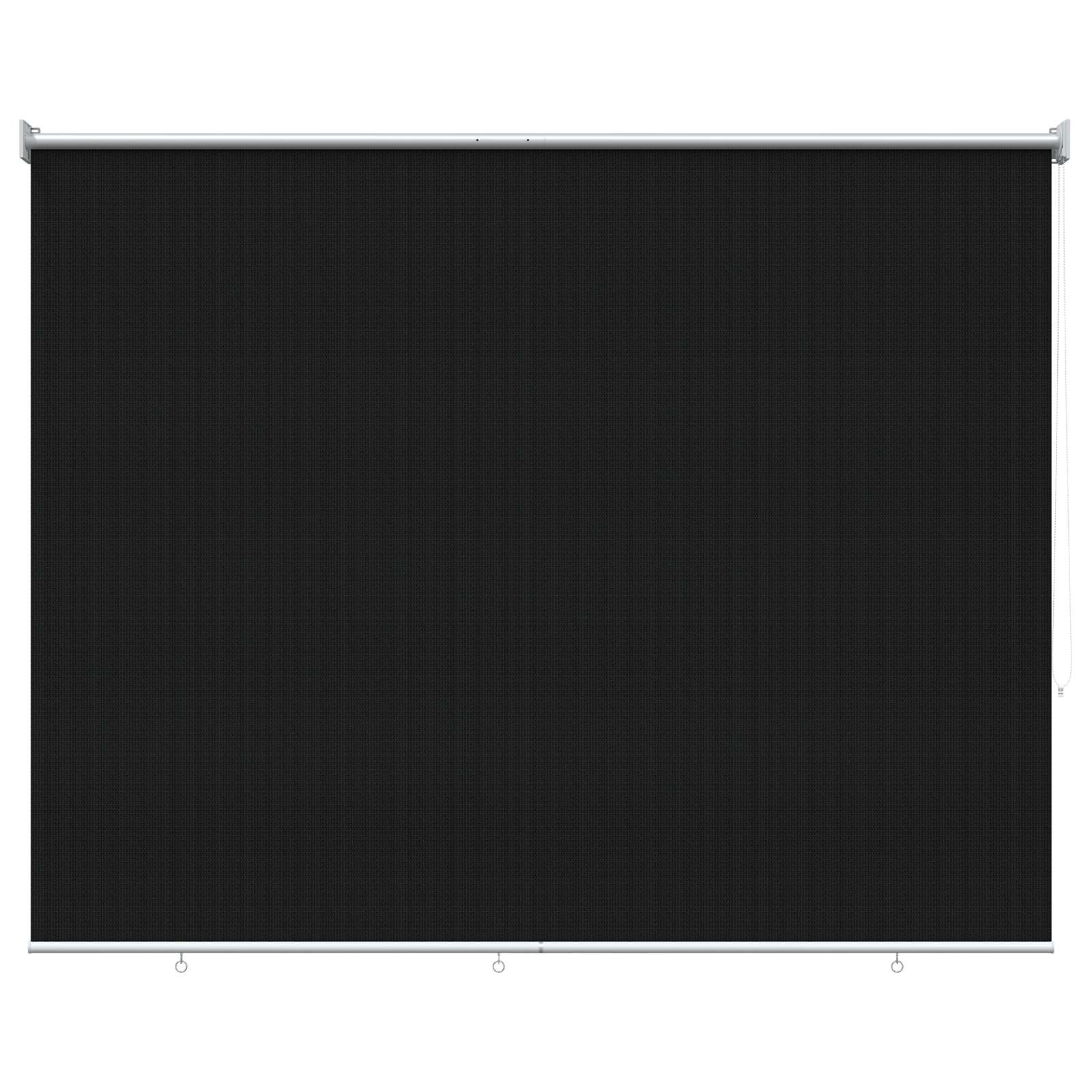 vidaXL Rolgordijn voor buiten 145(B)x230(H) cm zwart, foto 3