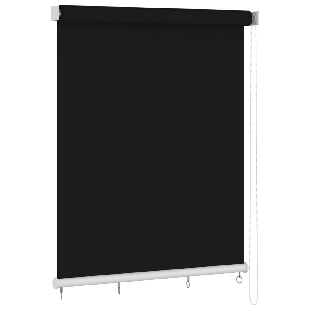 

vidaXL Rolgordijn voor buiten 200x230 cm zwart