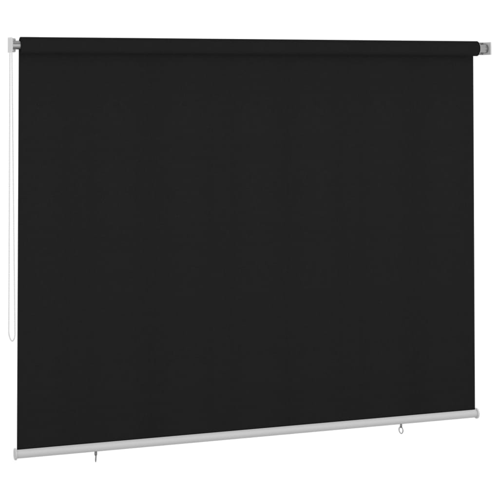 vidaXL Jaluzea tip rulou de exterior, negru, 300 x 230 cm