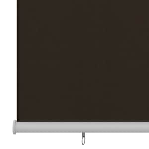 Venkovní roleta 165 (Š) x 140 (V) cm hnědá HDPE - obrázek 4