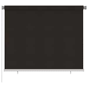Zunanje rolo senčilo 180x140 cm rjavo HDPE