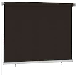 vidaXL Au&szlig;enrollo 185 (B)x140 (H) cm Braun HDPE