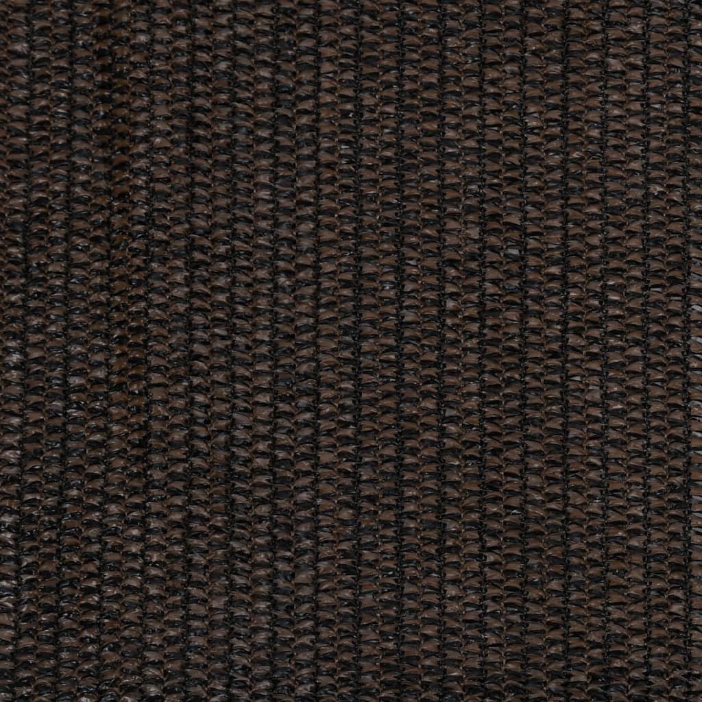 Rolgordijn voor buiten 200x140 cm HDPE bruin image 5