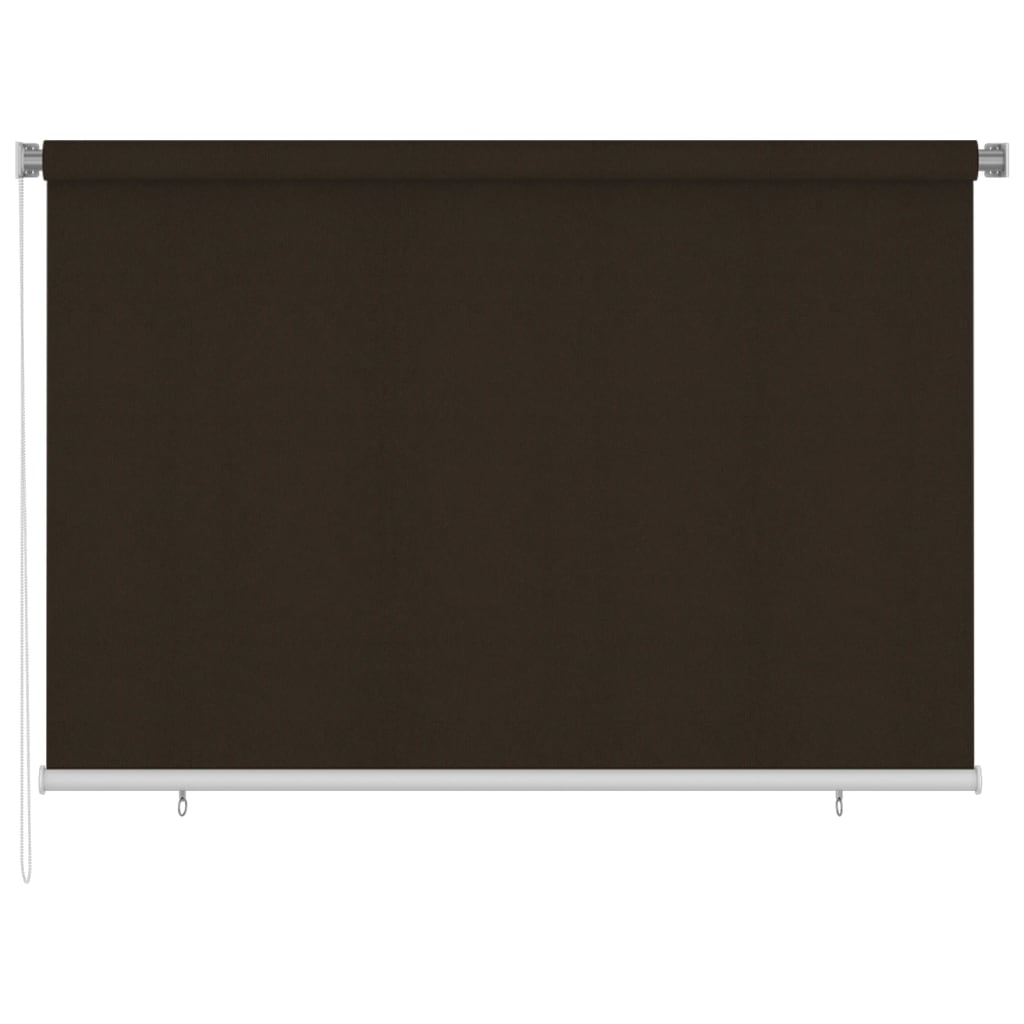 Rolgordijn voor buiten 220x140 cm bruin image 2