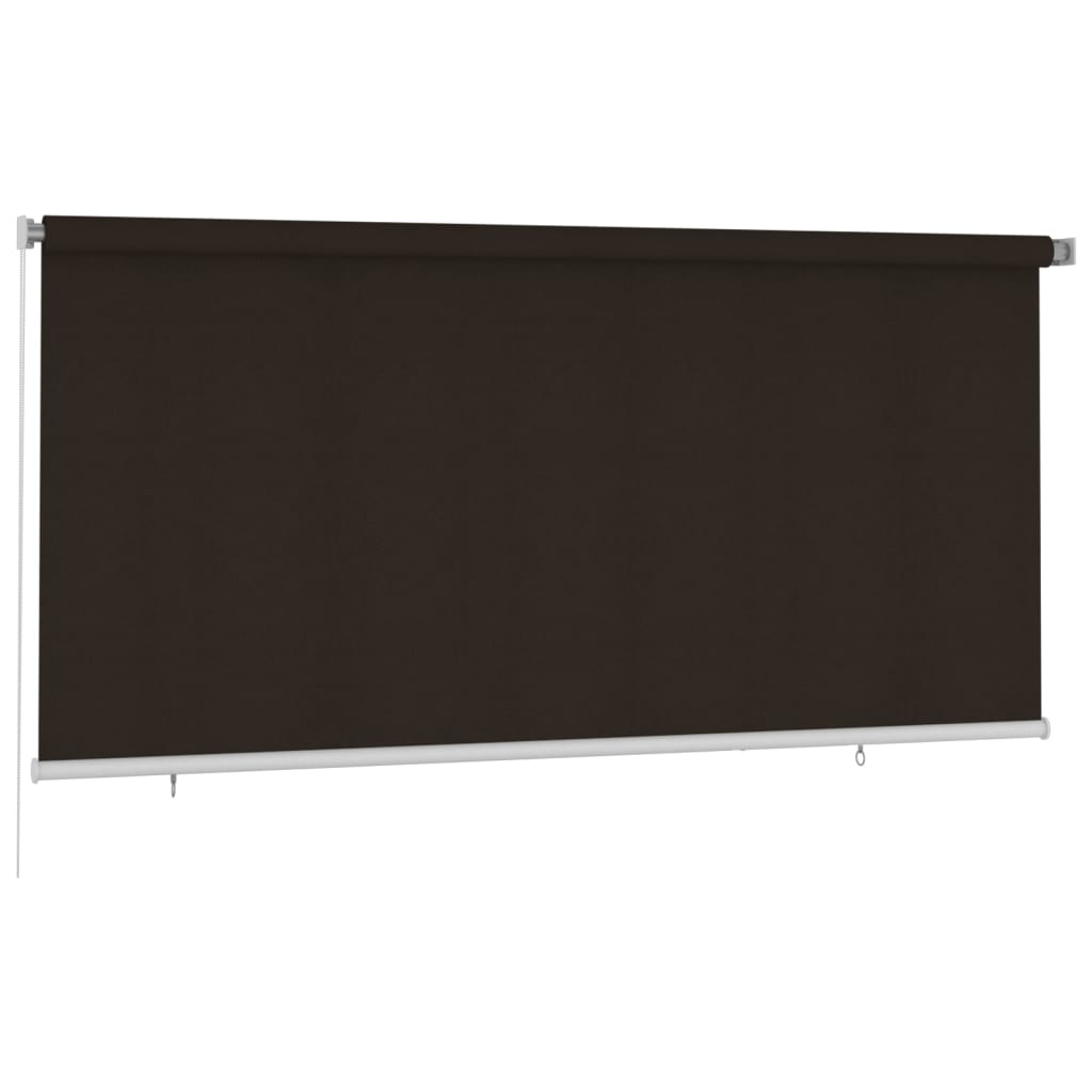 

vidaXL Rolgordijn voor buiten 300x140 cm HDPE bruin