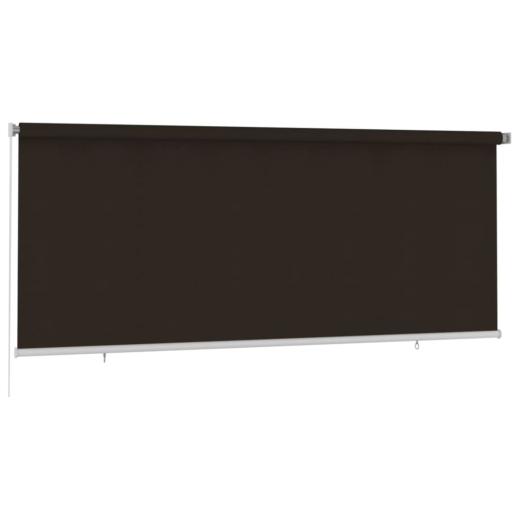 

vidaXL Rolgordijn voor buiten 350x140 cm HDPE bruin