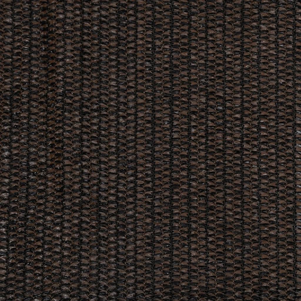 Rolgordijn voor buiten 400x140 cm HDPE bruin image 5
