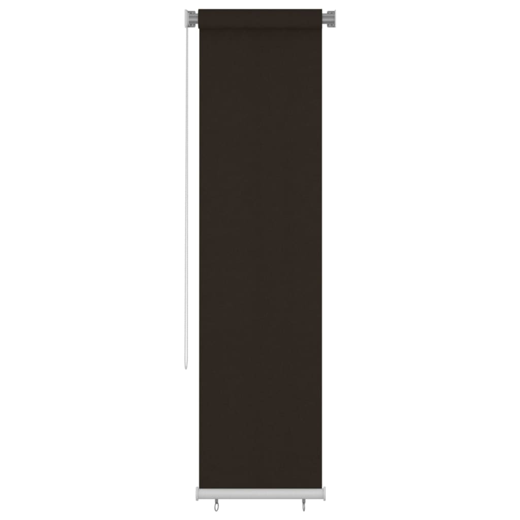 vidaXL Jaluzea tip rulou de exterior, maro, 60x230 cm, HDPE