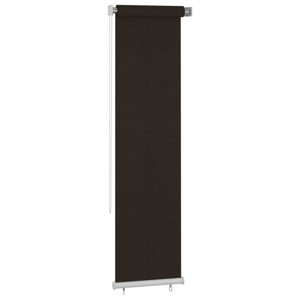 

vidaXL Rolgordijn voor buiten 60x230 cm HDPE bruin