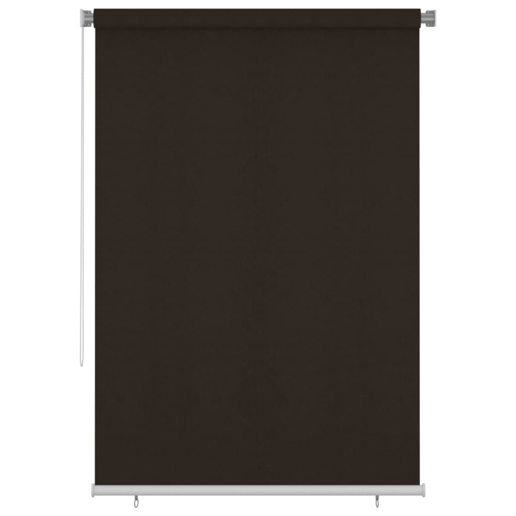 vidaXL Jaluzea tip rulou de exterior, maro, 160x230 cm, HDPE