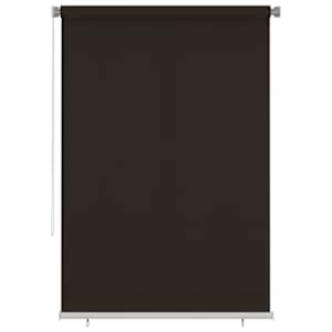 Zunanje rolo senčilo 160x230 cm rjavo HDPE