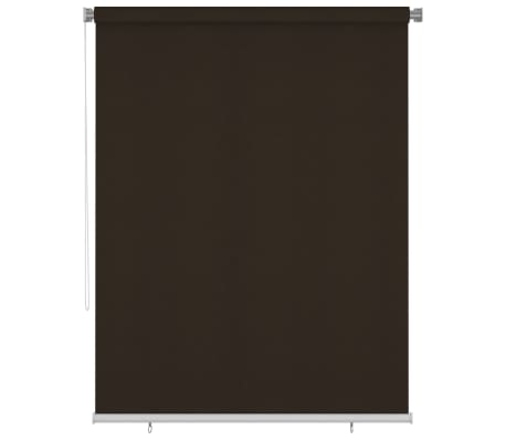 vidaXL barna kültéri sötétítő roló 180 x 230 cm