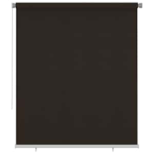 Zunanje rolo senčilo 200x230 cm rjavo HDPE