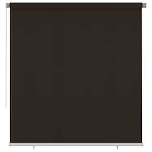Zunanje rolo senčilo 220x230 cm rjavo HDPE