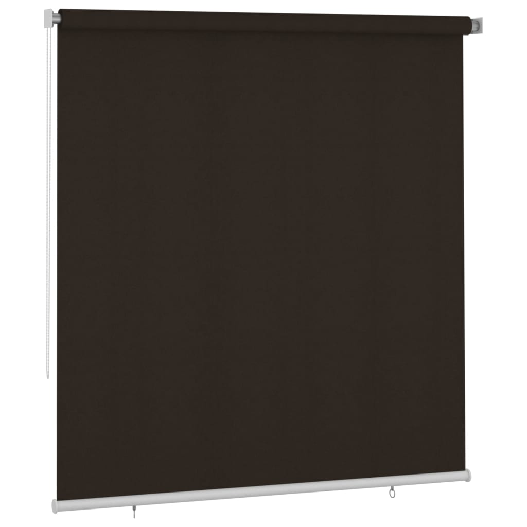 

vidaXL Rolgordijn voor buiten 220x230 cm HDPE bruin