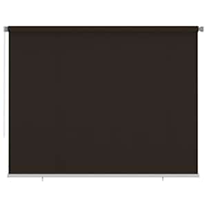 Zunanje rolo senčilo 300x230 cm rjavo HDPE