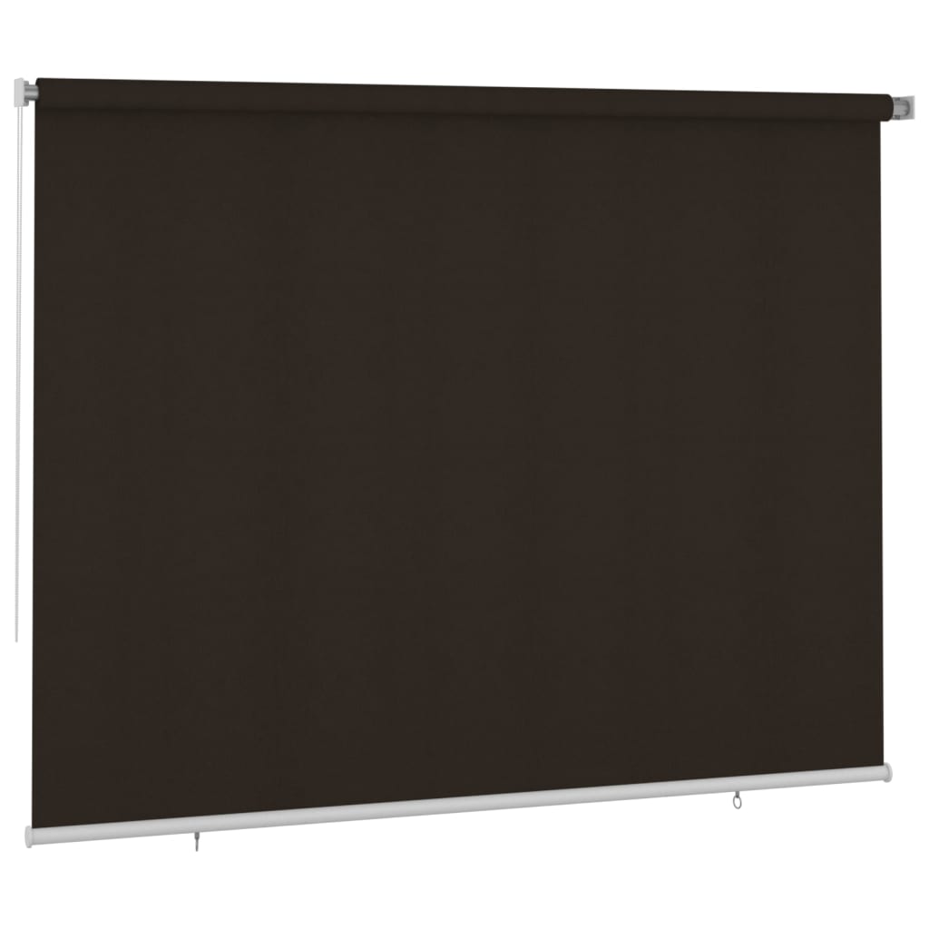 Rolgordijn voor buiten 300x230 cm HDPE bruin image 2