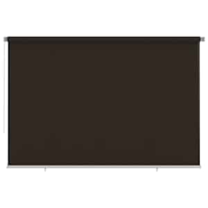 Zunanje rolo senčilo 350x230 cm rjavo HDPE