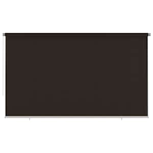 Zunanje rolo senčilo 400x230 cm rjavo HDPE