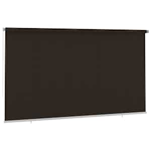 vidaXL Lauko roletas, rudos spalvos, 400x230cm, HDPE