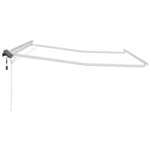 Rám markýzy s LED pásovými světly Bílá 300 x 250 cm Hliník - obrázek 7