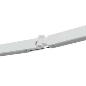 Okvir tende z LED lučmi Bela 350 x 250 cm Aluminij - slika 12