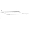 vidaXL Kailastud raam Valge 350 x 250 cm Alumiinium