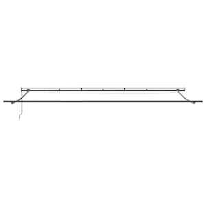 Rám markýzy s LED pásovými světly Antracit 600 × 350 cm Hliník - obrázek 6